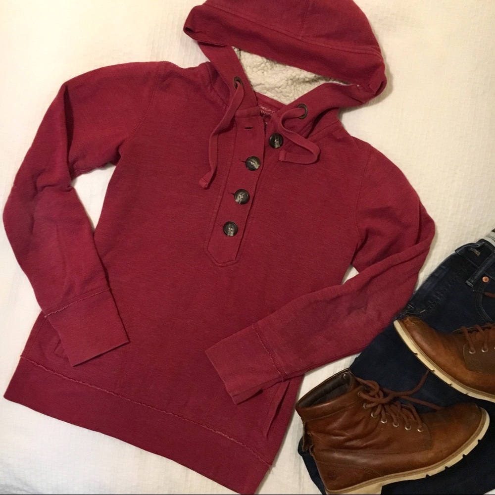 Red Maurice’s Hoodie with Fleece